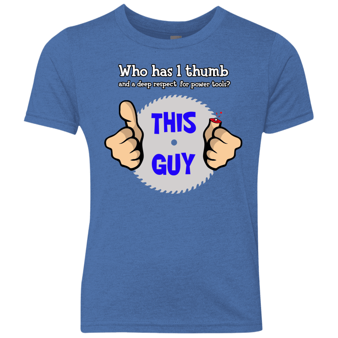 T-Shirts Vintage Royal / YXS 1-thumb Youth Triblend T-Shirt