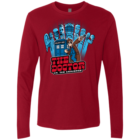 T-Shirts Cardinal / Small 10 vs universe Men's Premium Long Sleeve