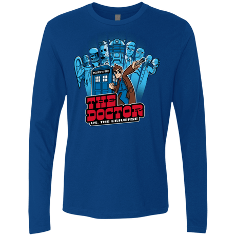 T-Shirts Royal / Small 10 vs universe Men's Premium Long Sleeve