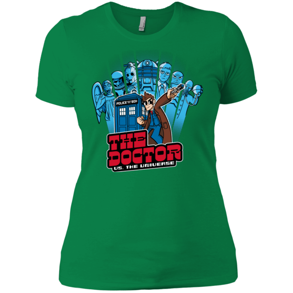 T-Shirts Kelly Green / X-Small 10 vs universe Women's Premium T-Shirt