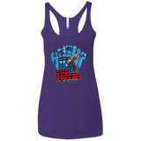 T-Shirts Purple / X-Small 10 vs universe Women's Triblend Racerback Tank
