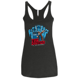 T-Shirts Vintage Black / X-Small 10 vs universe Women's Triblend Racerback Tank