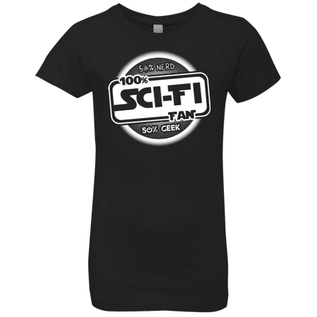 T-Shirts Black / YXS 100 Percent Sci-fi Girls Premium T-Shirt