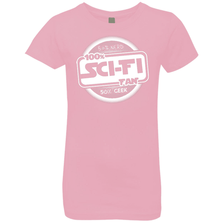 T-Shirts Light Pink / YXS 100 Percent Sci-fi Girls Premium T-Shirt