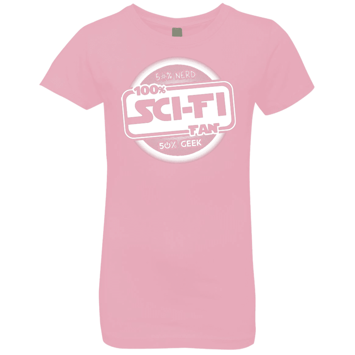 T-Shirts Light Pink / YXS 100 Percent Sci-fi Girls Premium T-Shirt