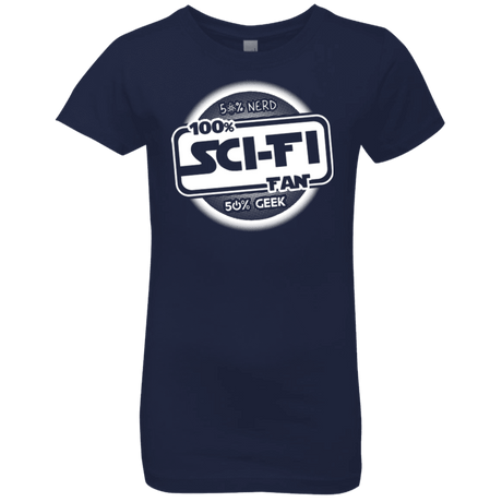 T-Shirts Midnight Navy / YXS 100 Percent Sci-fi Girls Premium T-Shirt