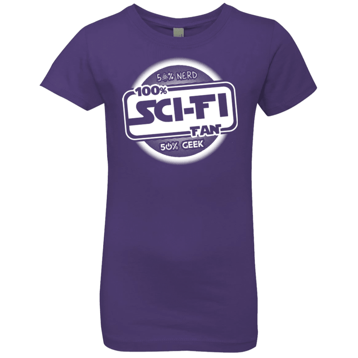 T-Shirts Purple Rush / YXS 100 Percent Sci-fi Girls Premium T-Shirt