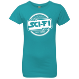 T-Shirts Tahiti Blue / YXS 100 Percent Sci-fi Girls Premium T-Shirt