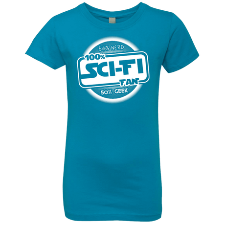 T-Shirts Turquoise / YXS 100 Percent Sci-fi Girls Premium T-Shirt