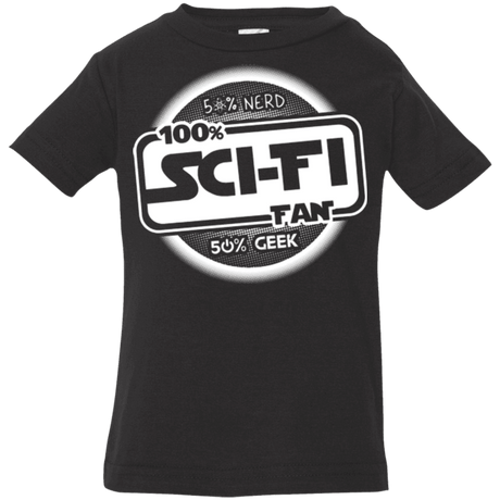 T-Shirts Black / 6 Months 100 Percent Sci-fi Infant Premium T-Shirt