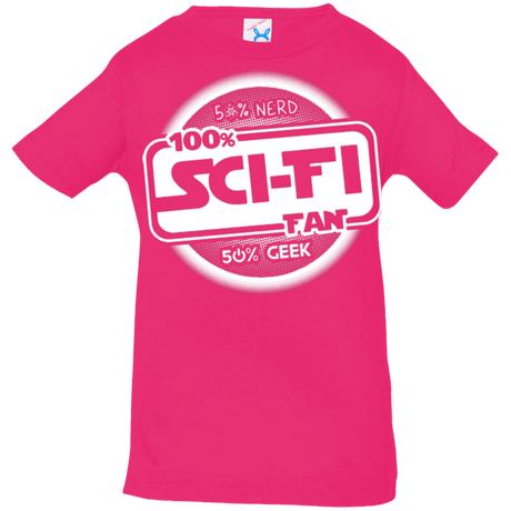 T-Shirts Hot Pink / 6 Months 100 Percent Sci-fi Infant Premium T-Shirt