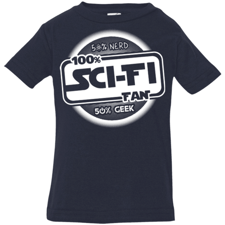 T-Shirts Navy / 6 Months 100 Percent Sci-fi Infant Premium T-Shirt