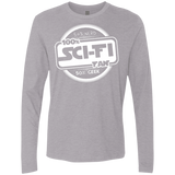 T-Shirts Heather Grey / Small 100 Percent Sci-fi Men's Premium Long Sleeve