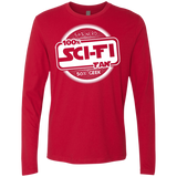 T-Shirts Red / Small 100 Percent Sci-fi Men's Premium Long Sleeve
