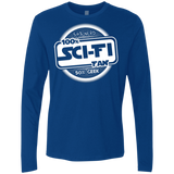 T-Shirts Royal / Small 100 Percent Sci-fi Men's Premium Long Sleeve