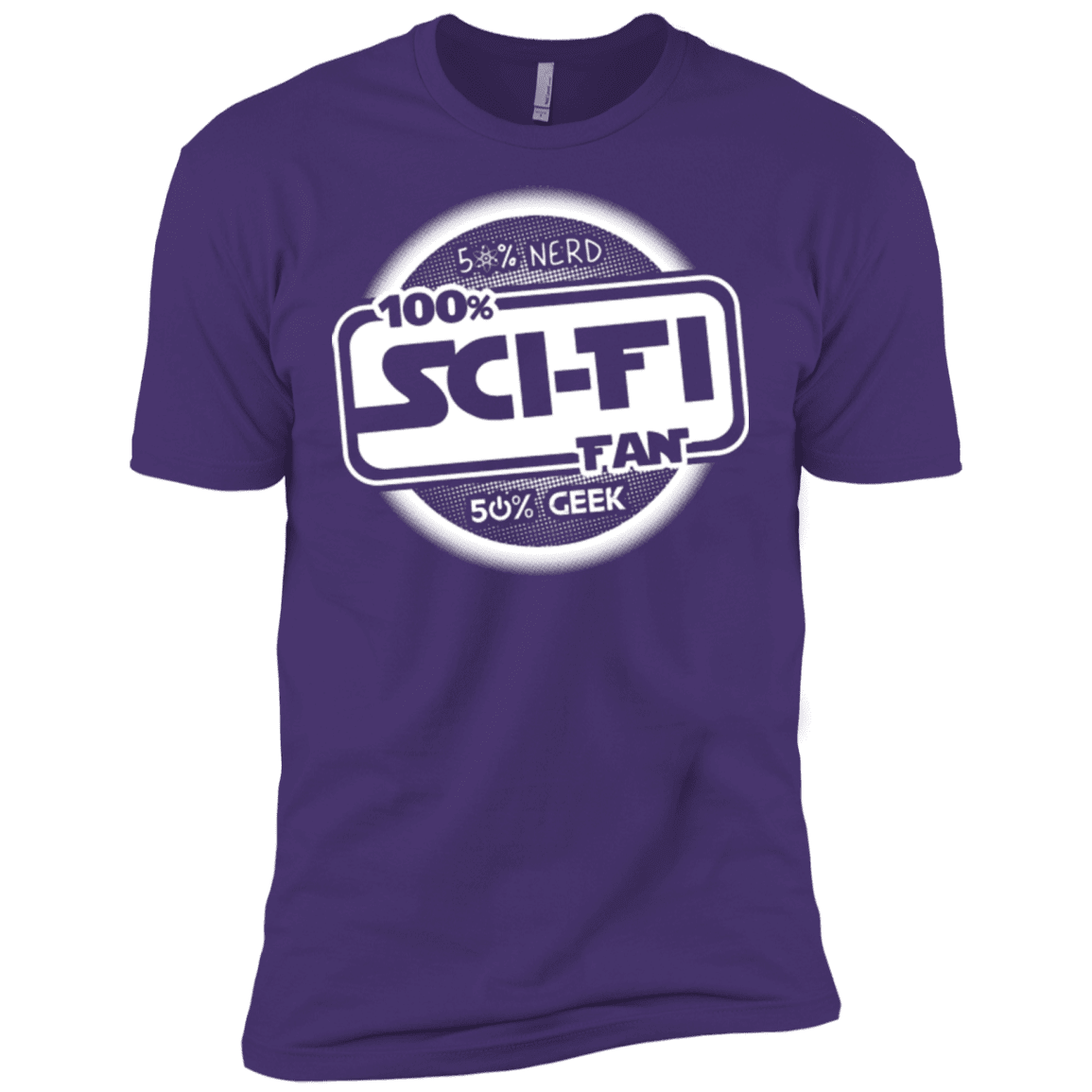 T-Shirts Purple / X-Small 100 Percent Sci-fi Men's Premium T-Shirt