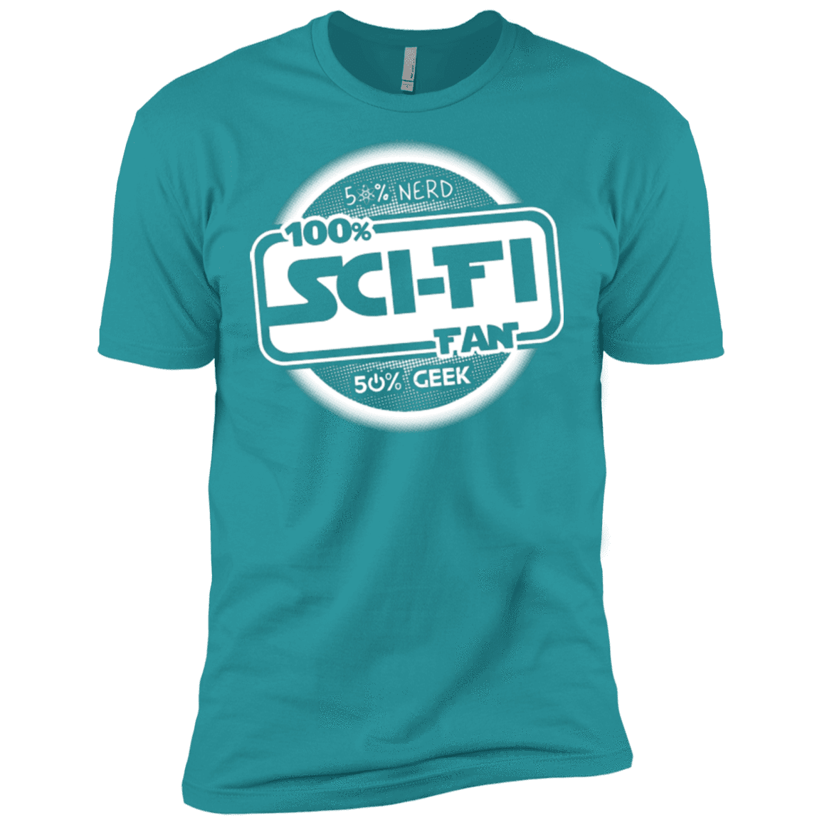 T-Shirts Tahiti Blue / X-Small 100 Percent Sci-fi Men's Premium T-Shirt