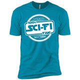 T-Shirts Turquoise / X-Small 100 Percent Sci-fi Men's Premium T-Shirt