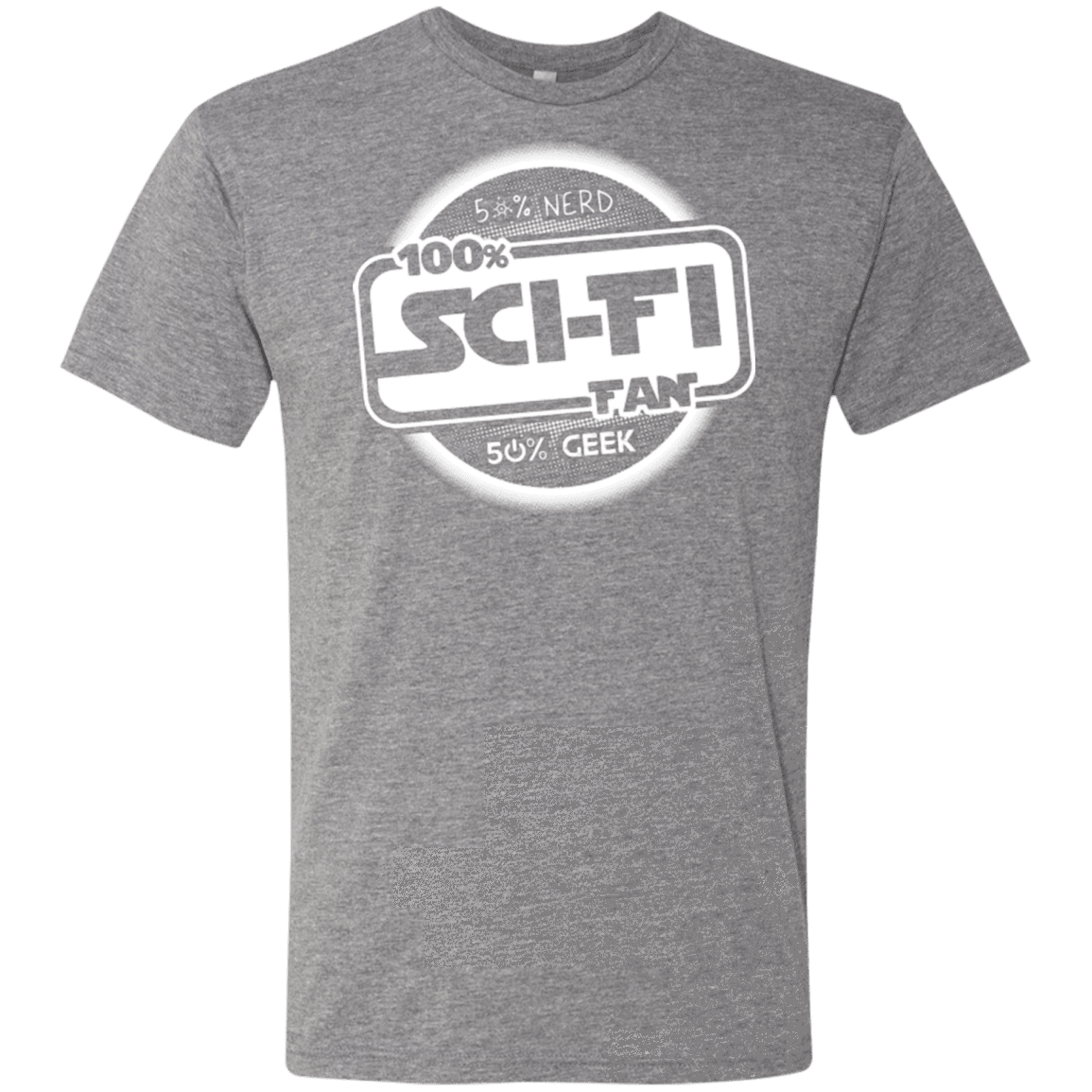 T-Shirts Premium Heather / Small 100 Percent Sci-fi Men's Triblend T-Shirt