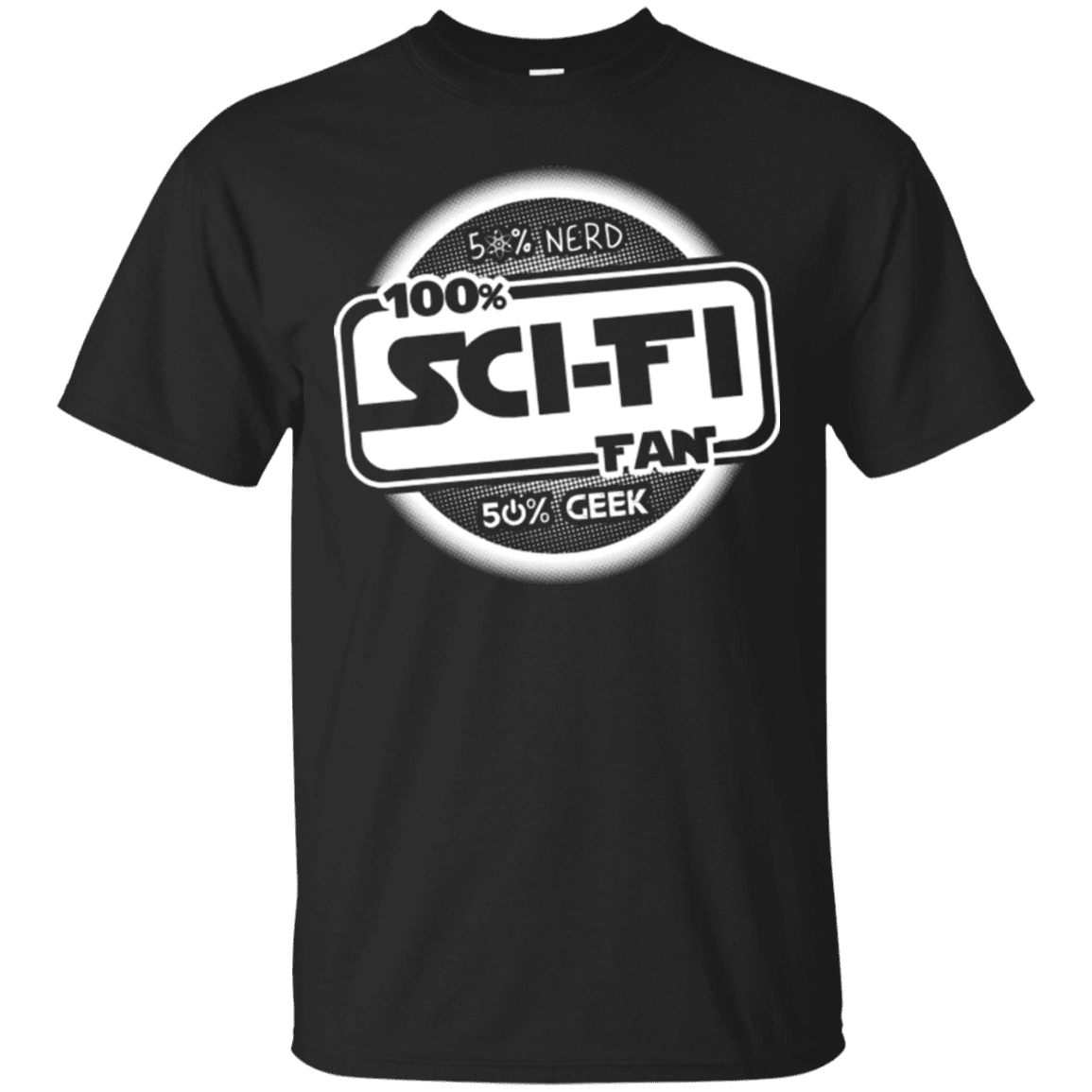 T-Shirts Black / Small 100 Percent Sci-fi T-Shirt