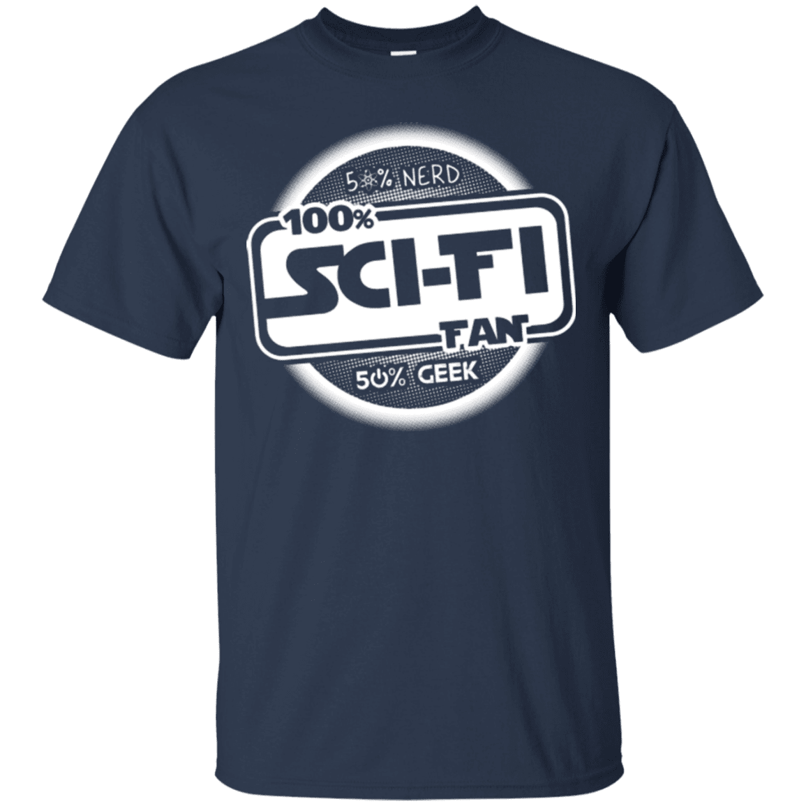 T-Shirts Navy / Small 100 Percent Sci-fi T-Shirt