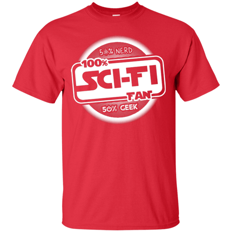 T-Shirts Red / Small 100 Percent Sci-fi T-Shirt