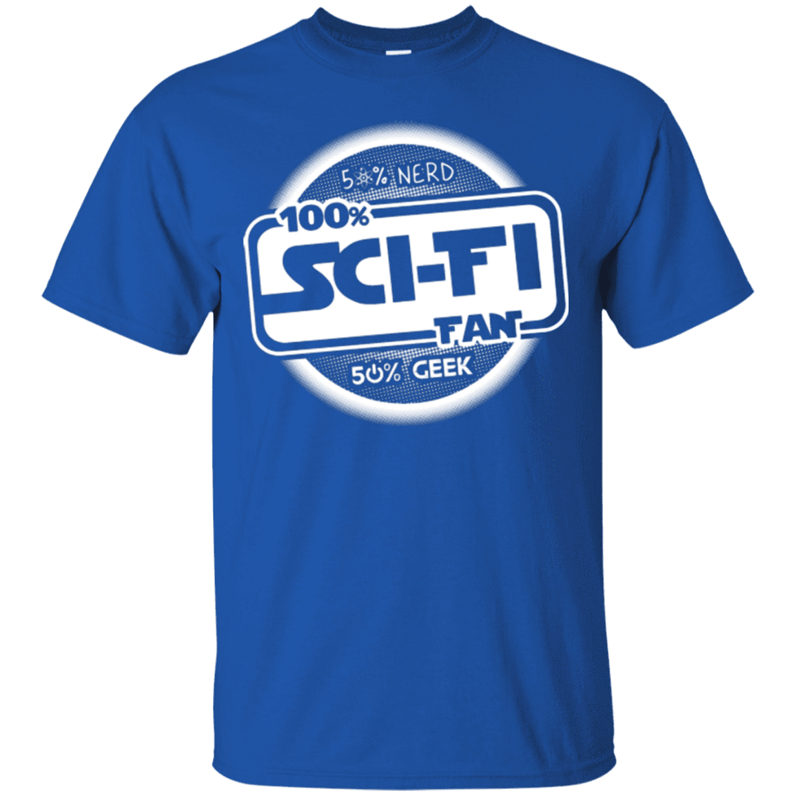 T-Shirts Royal / Small 100 Percent Sci-fi T-Shirt