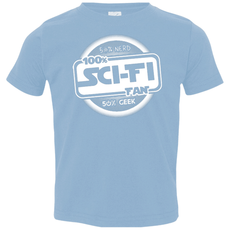 T-Shirts Light Blue / 2T 100 Percent Sci-fi Toddler Premium T-Shirt