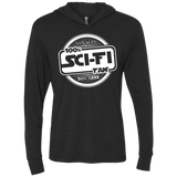 T-Shirts Vintage Black / X-Small 100 Percent Sci-fi Triblend Long Sleeve Hoodie Tee