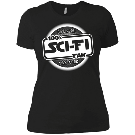 T-Shirts Black / X-Small 100 Percent Sci-fi Women's Premium T-Shirt