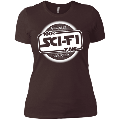 T-Shirts Dark Chocolate / X-Small 100 Percent Sci-fi Women's Premium T-Shirt