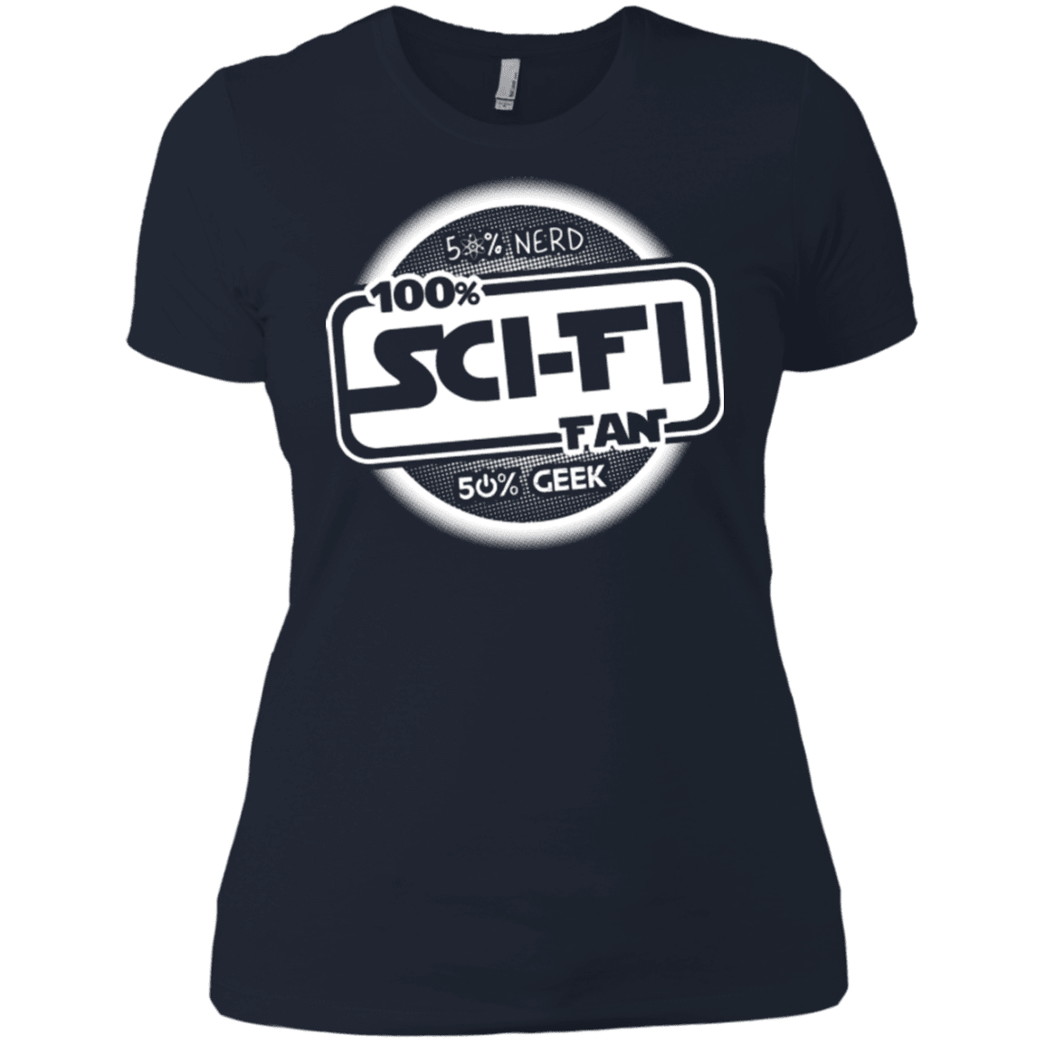 T-Shirts Midnight Navy / X-Small 100 Percent Sci-fi Women's Premium T-Shirt