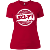 T-Shirts Red / X-Small 100 Percent Sci-fi Women's Premium T-Shirt