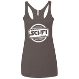T-Shirts Macchiato / X-Small 100 Percent Sci-fi Women's Triblend Racerback Tank