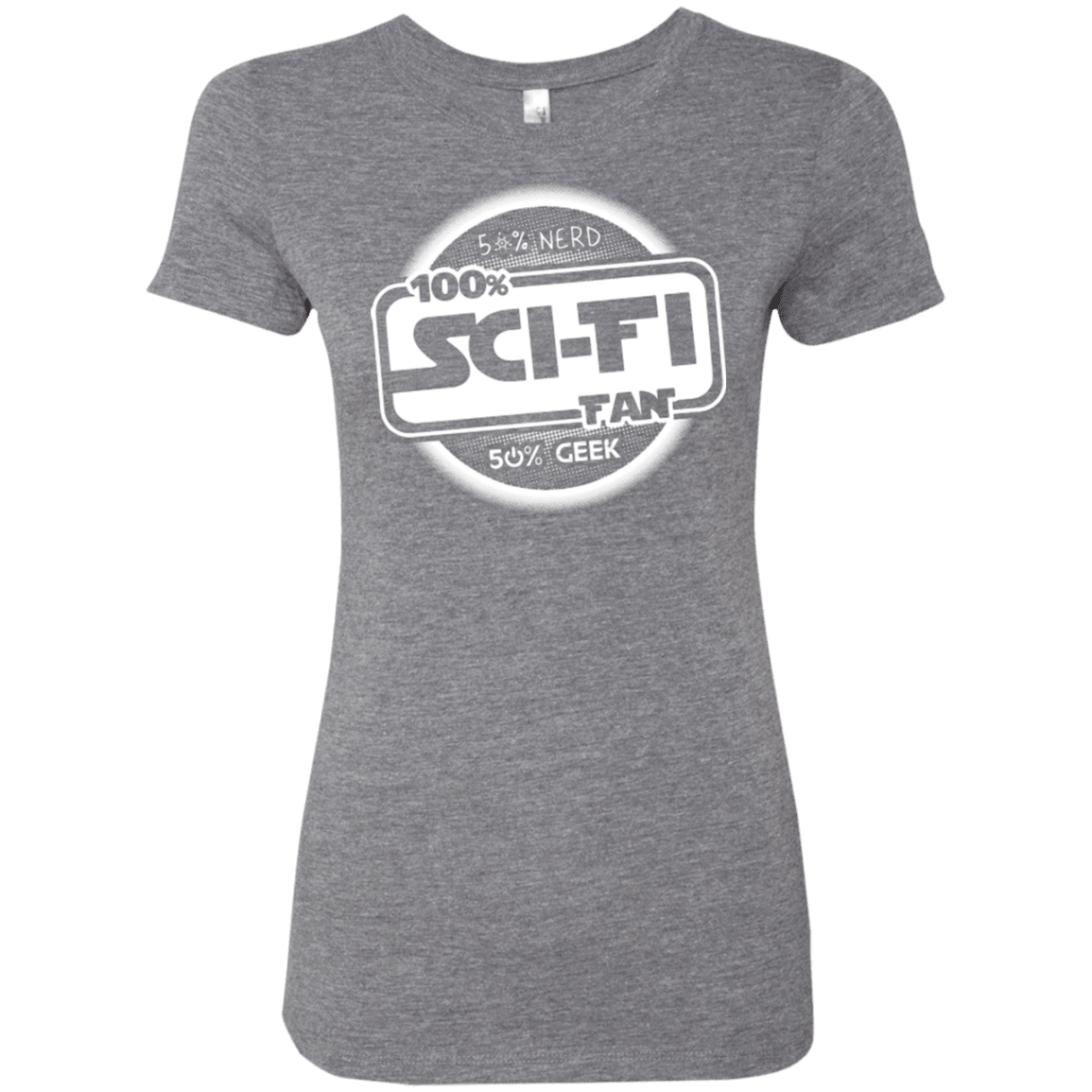 T-Shirts Premium Heather / Small 100 Percent Sci-fi Women's Triblend T-Shirt