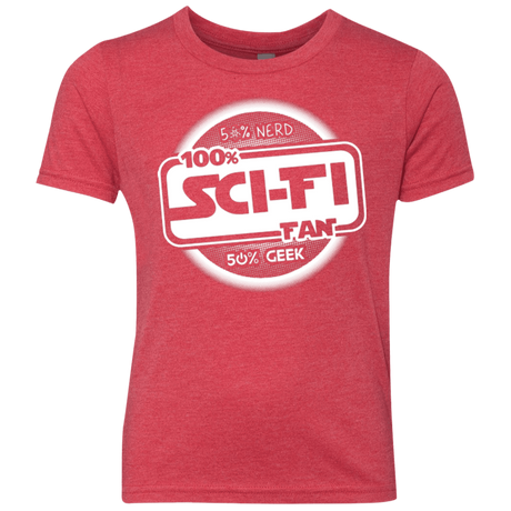 T-Shirts Vintage Red / YXS 100 Percent Sci-fi Youth Triblend T-Shirt