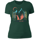 T-Shirts Forest Green / S 100% Wild Women's Premium T-Shirt