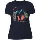 T-Shirts Midnight Navy / S 100% Wild Women's Premium T-Shirt