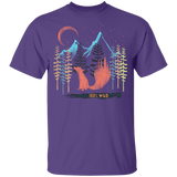 T-Shirts Purple / YXS 100% Wild Youth T-Shirt