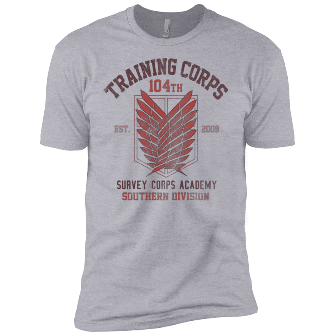 T-Shirts Heather Grey / YXS 104th Training Corps Boys Premium T-Shirt