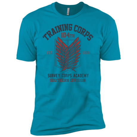 T-Shirts Turquoise / YXS 104th Training Corps Boys Premium T-Shirt