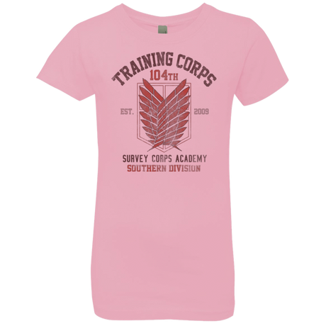 T-Shirts Light Pink / YXS 104th Training Corps Girls Premium T-Shirt