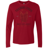T-Shirts Cardinal / Small 104th Training Corps Men's Premium Long Sleeve