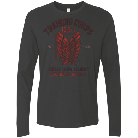 T-Shirts Heavy Metal / Small 104th Training Corps Men's Premium Long Sleeve