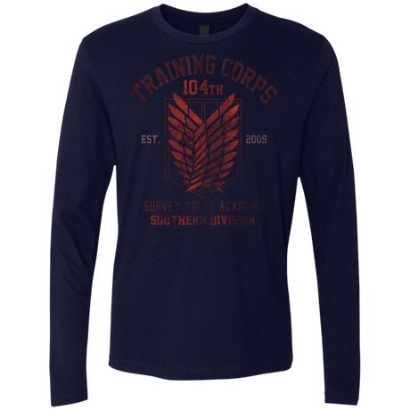 T-Shirts Midnight Navy / Small 104th Training Corps Men's Premium Long Sleeve