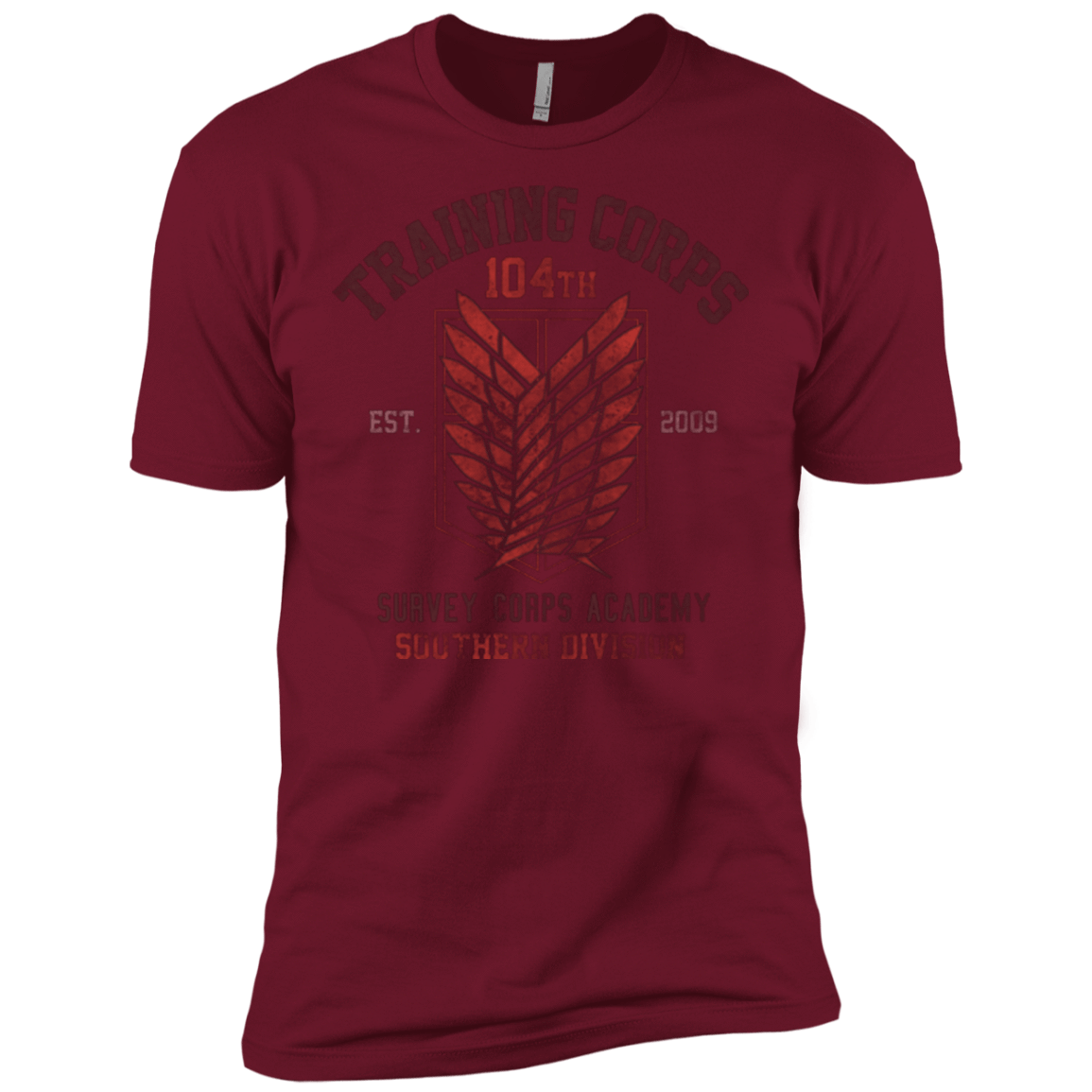 T-Shirts Cardinal / X-Small 104th Training Corps Men's Premium T-Shirt