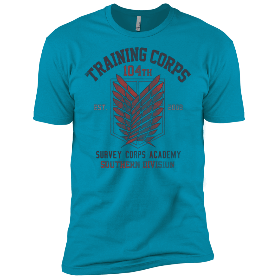 T-Shirts Turquoise / X-Small 104th Training Corps Men's Premium T-Shirt