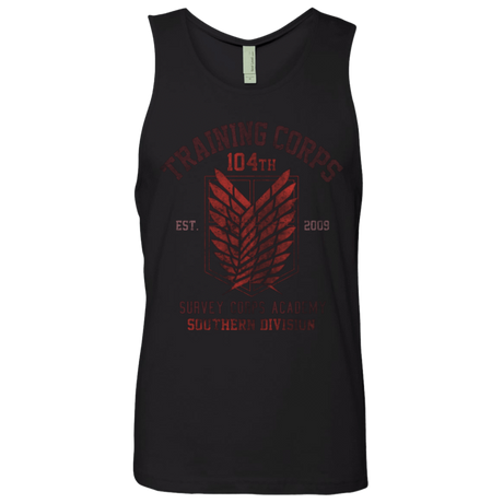 T-Shirts Black / Small 104th Training Corps Men's Premium Tank Top