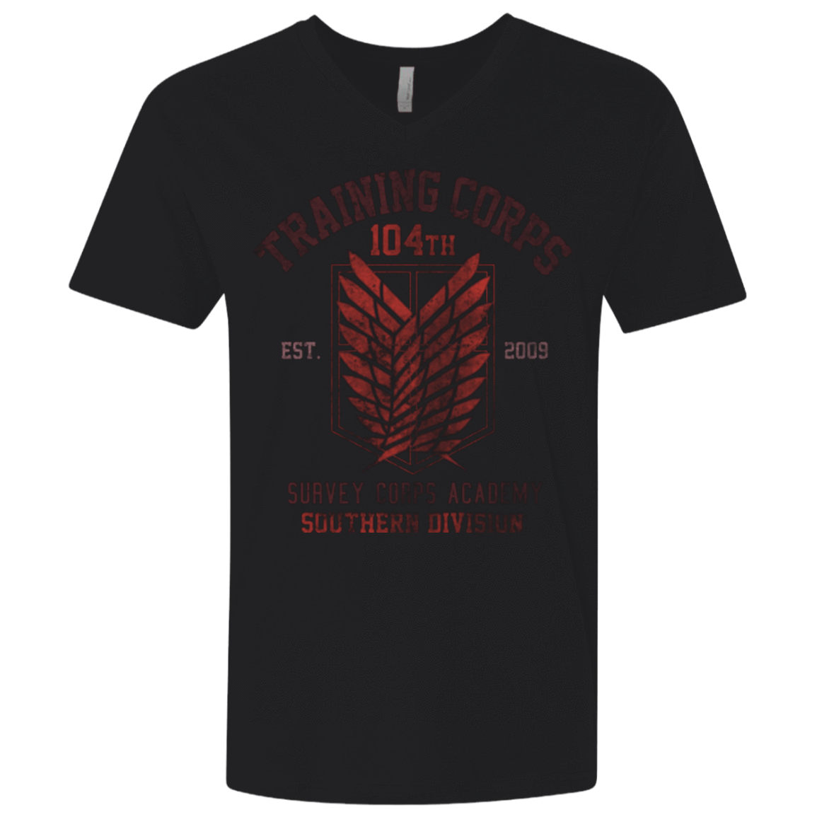 T-Shirts Black / X-Small 104th Training Corps Men's Premium V-Neck