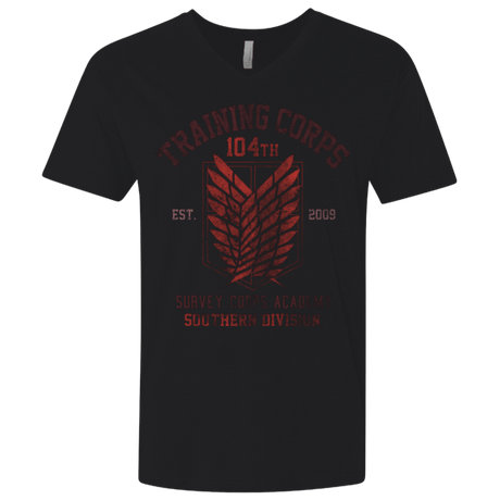 T-Shirts Black / X-Small 104th Training Corps Men's Premium V-Neck